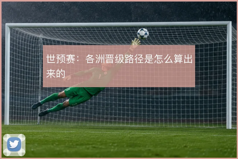 世预赛：各洲晋级路径是怎么算出来的